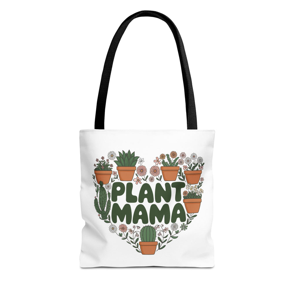 Plant Mama heart of potted succulents Tote Bag | botanical plant lover