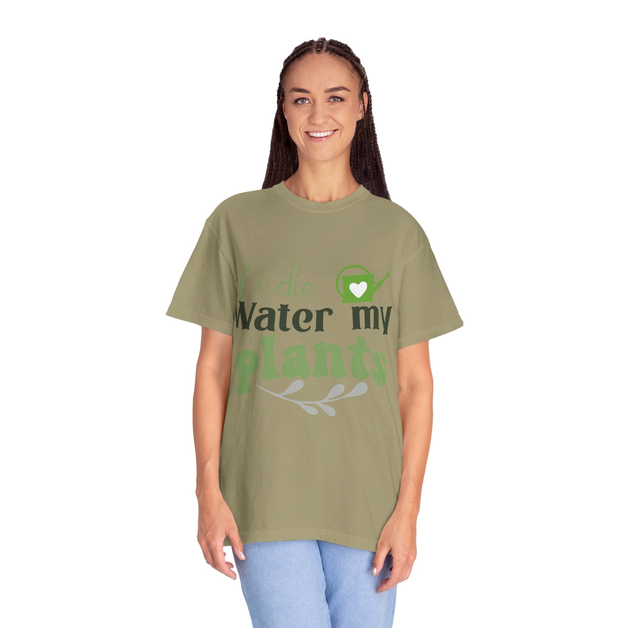 If I Die Water My Plants T-shirt | Plant Lover Tee