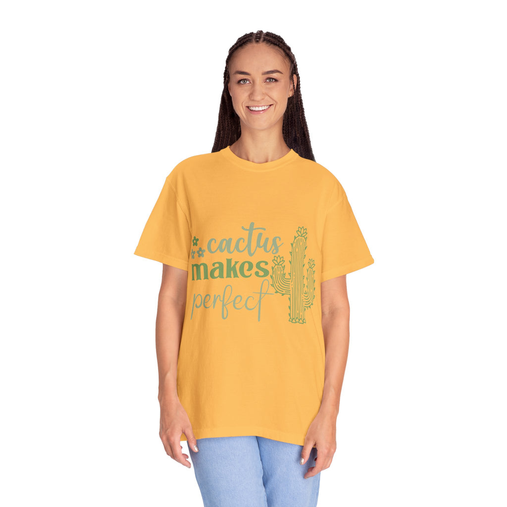 Cactus Makes Perfect T-shirt | Green Cactus Illustration
