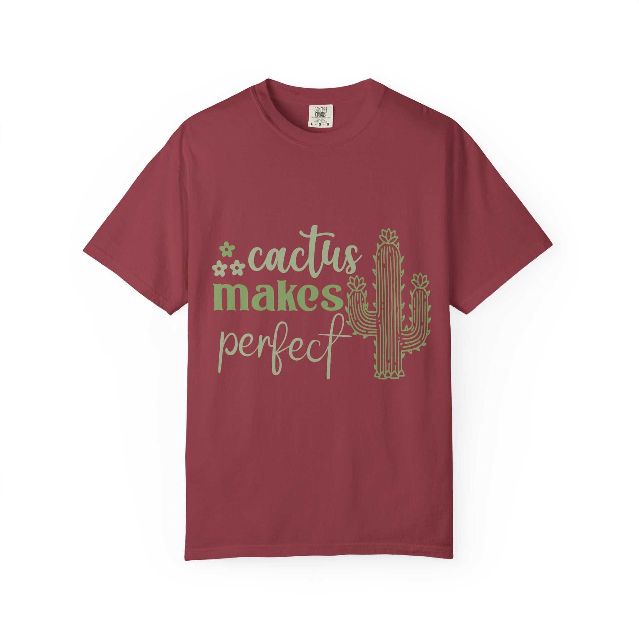 Cactus Makes Perfect T-shirt | Green Cactus Illustration