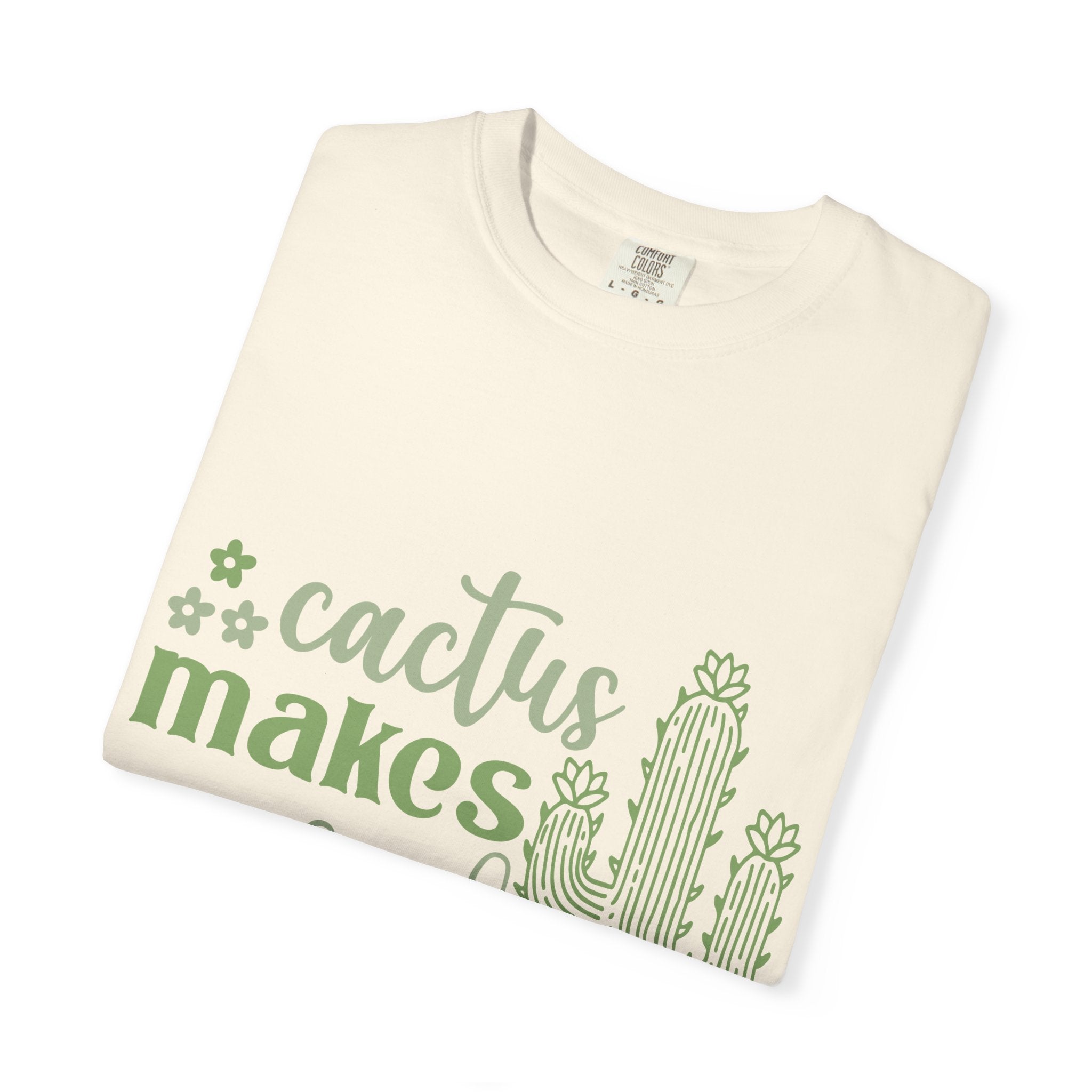Cactus Makes Perfect T-shirt | Green Cactus Illustration