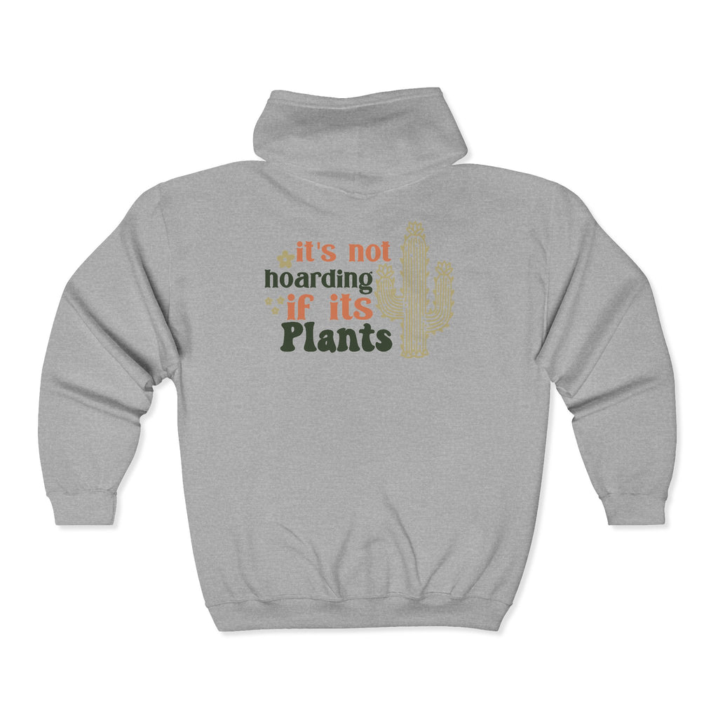 It's not dead if it's plant hoodie | cactus retro typography