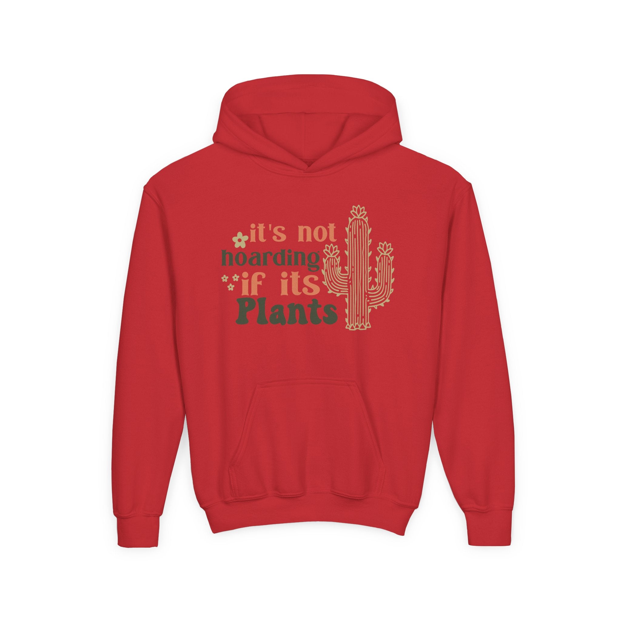 It's not hoarding if it's Plants Hoodie | Cactus Plant Lover Sweatshirt