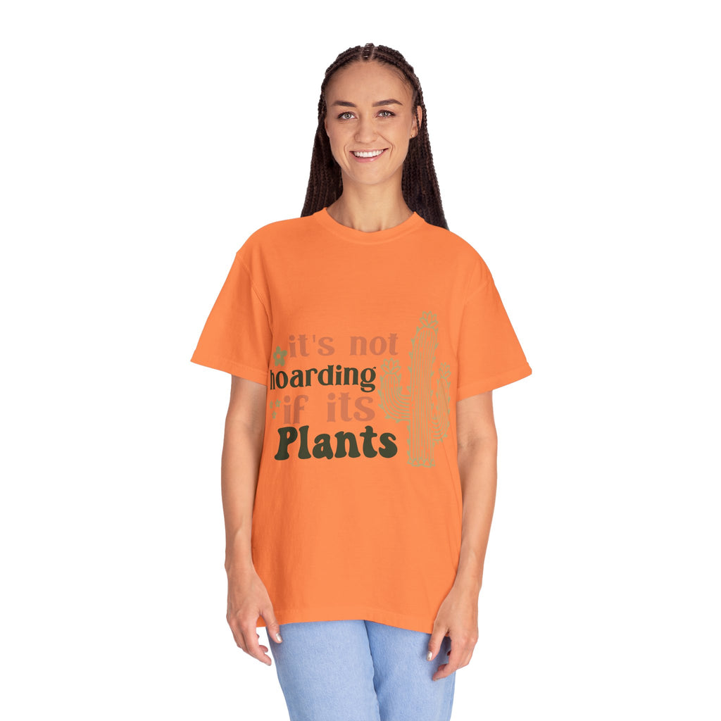 It's not hoarding if its Plants T-shirt | Cactus Plant Lover Graphic Tee