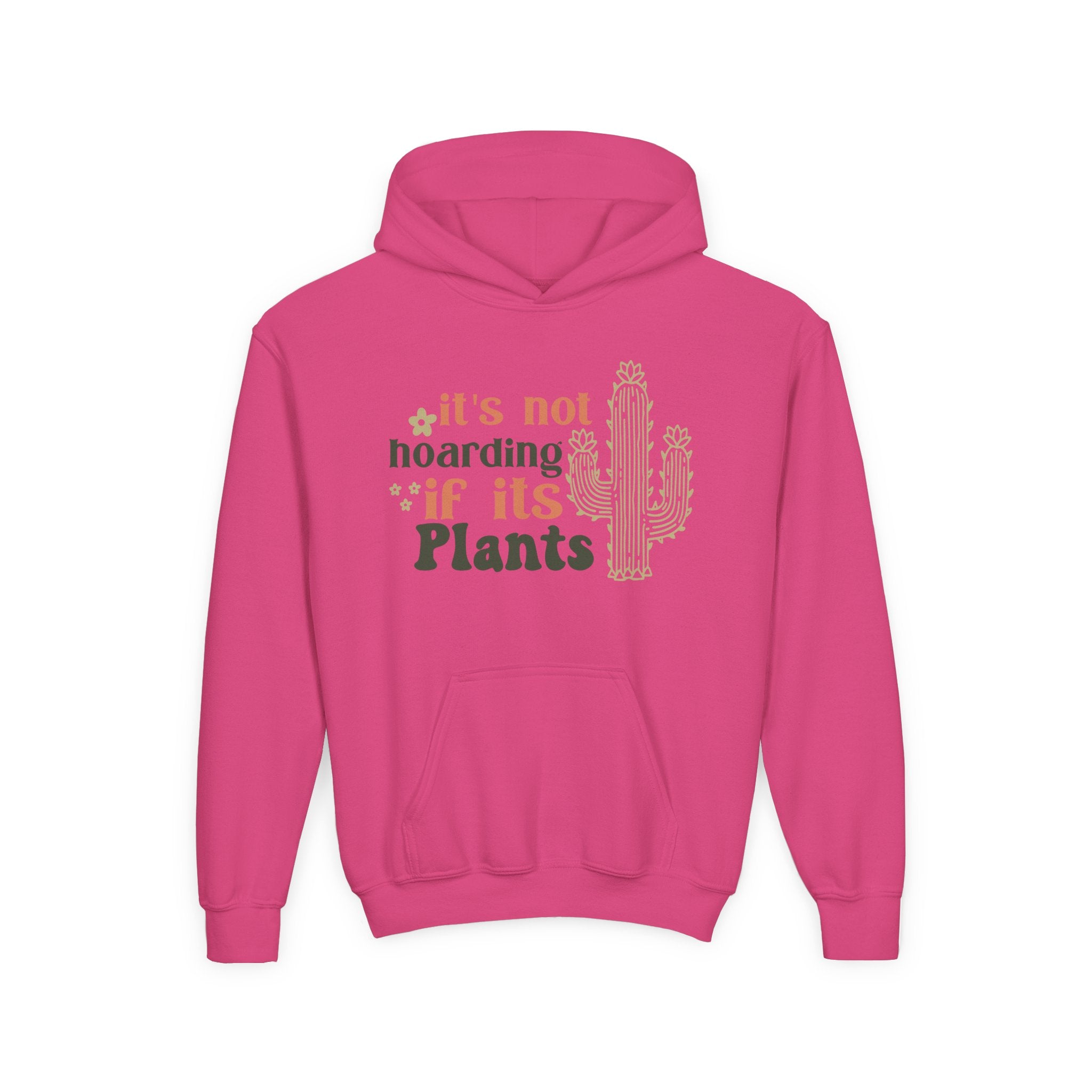 It's not hoarding if it's Plants Hoodie | Cactus Plant Lover Sweatshirt