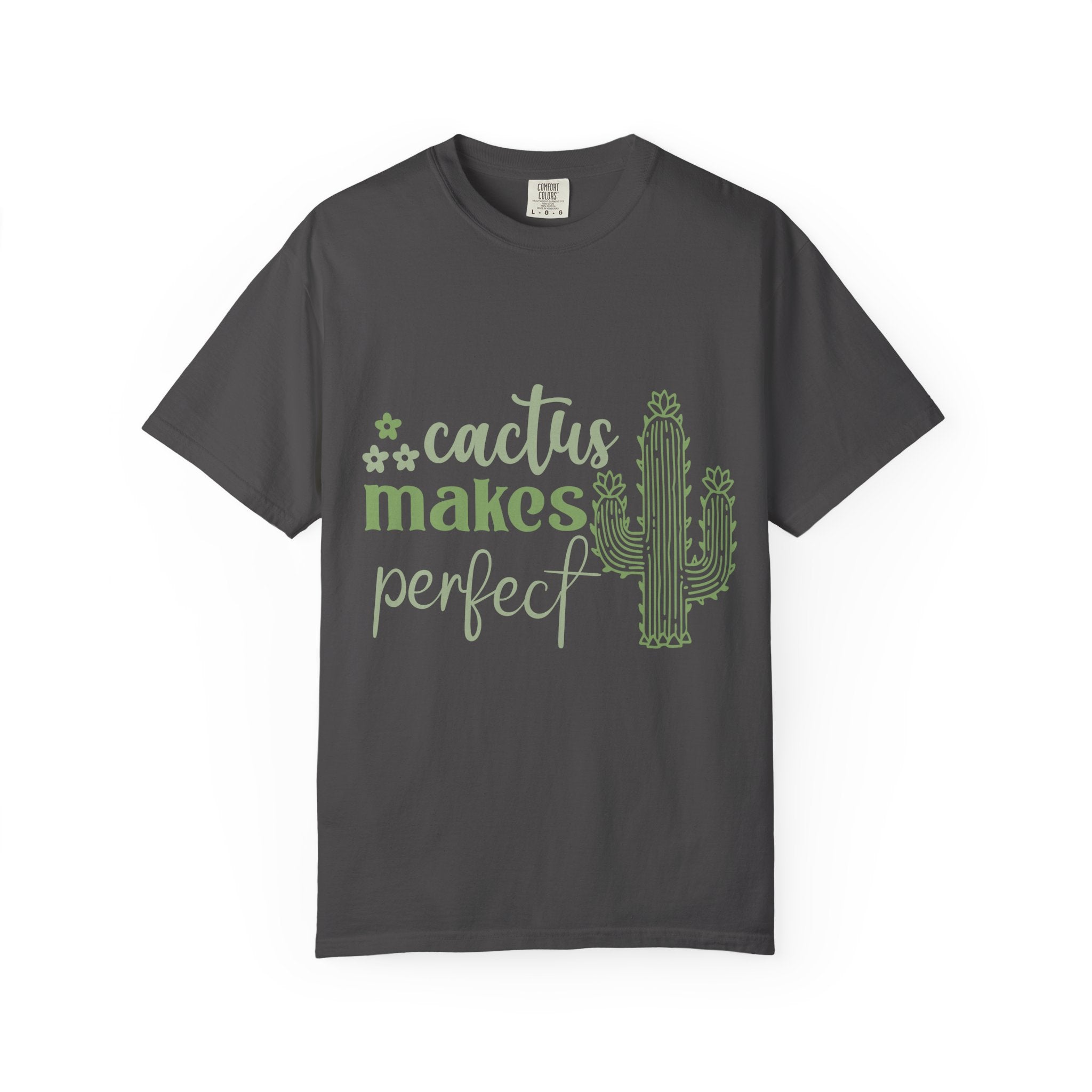 Cactus Makes Perfect T-shirt | Green Cactus Illustration
