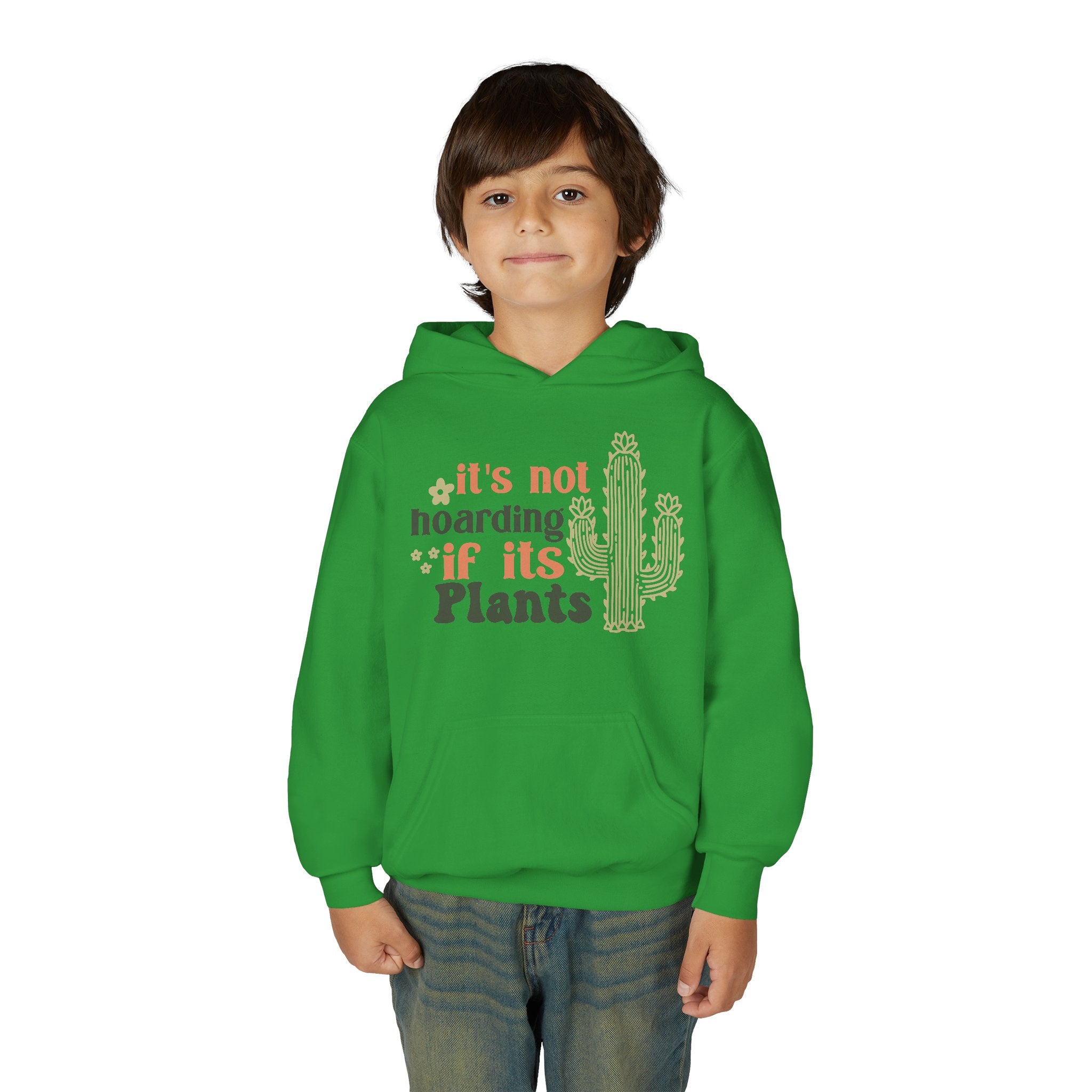 It's not hoarding if it's Plants Hoodie | Cactus Plant Lover Sweatshirt