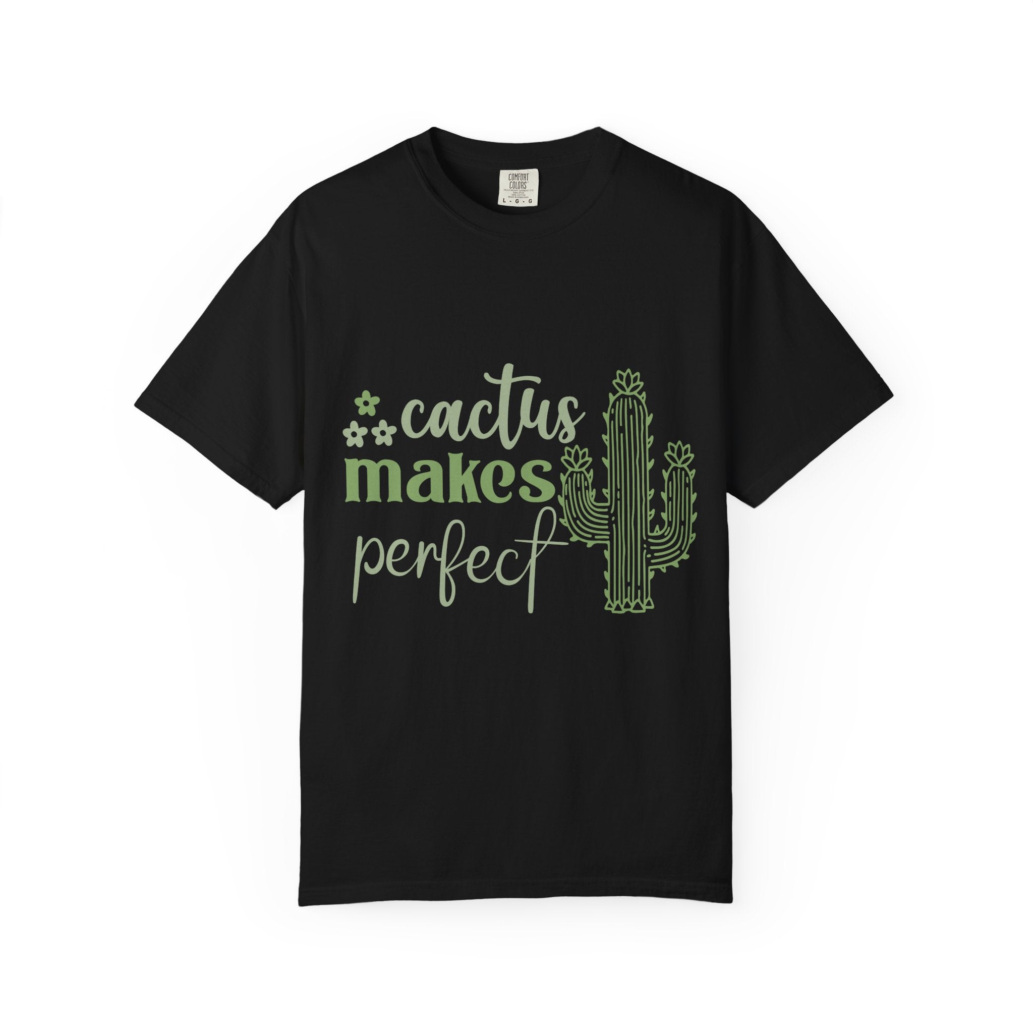 Cactus Makes Perfect T-shirt | Green Cactus Illustration