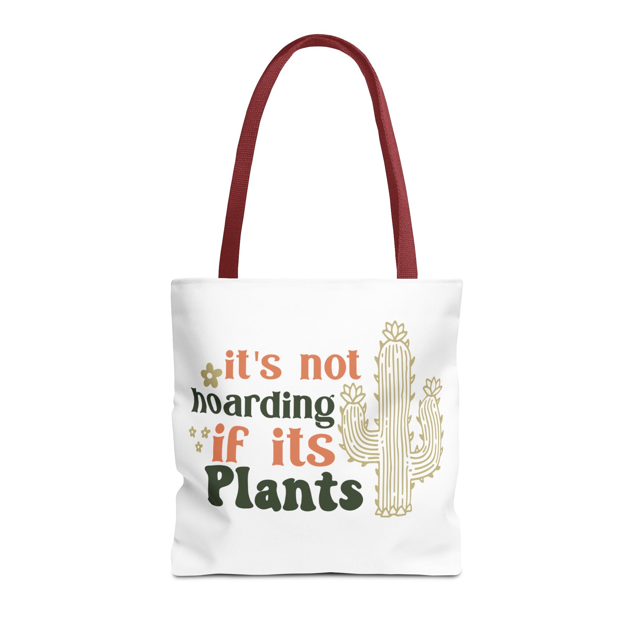 It’s Not Hoarding If It’s Plants tote bag | Cactus plant lover tote