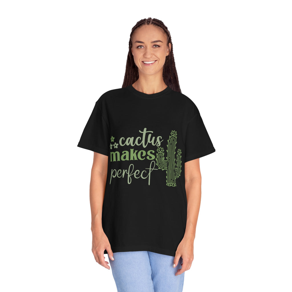 Cactus Makes Perfect T-shirt | Green Cactus Illustration