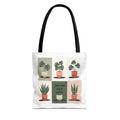 Just One More Plant Tote Bag | Indoor Plant Illustration, Potted Plant Pattern