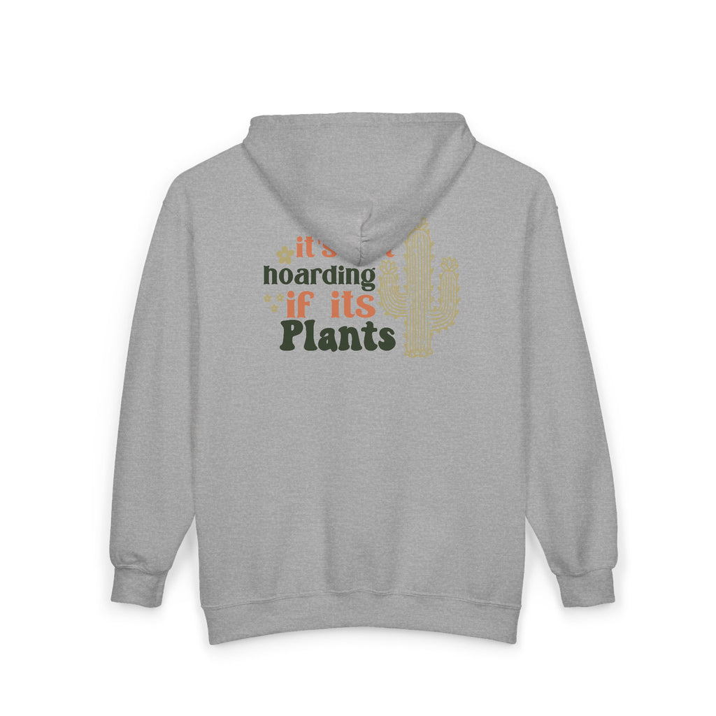 It's not dead if it's plant hoodie | cactus retro typography