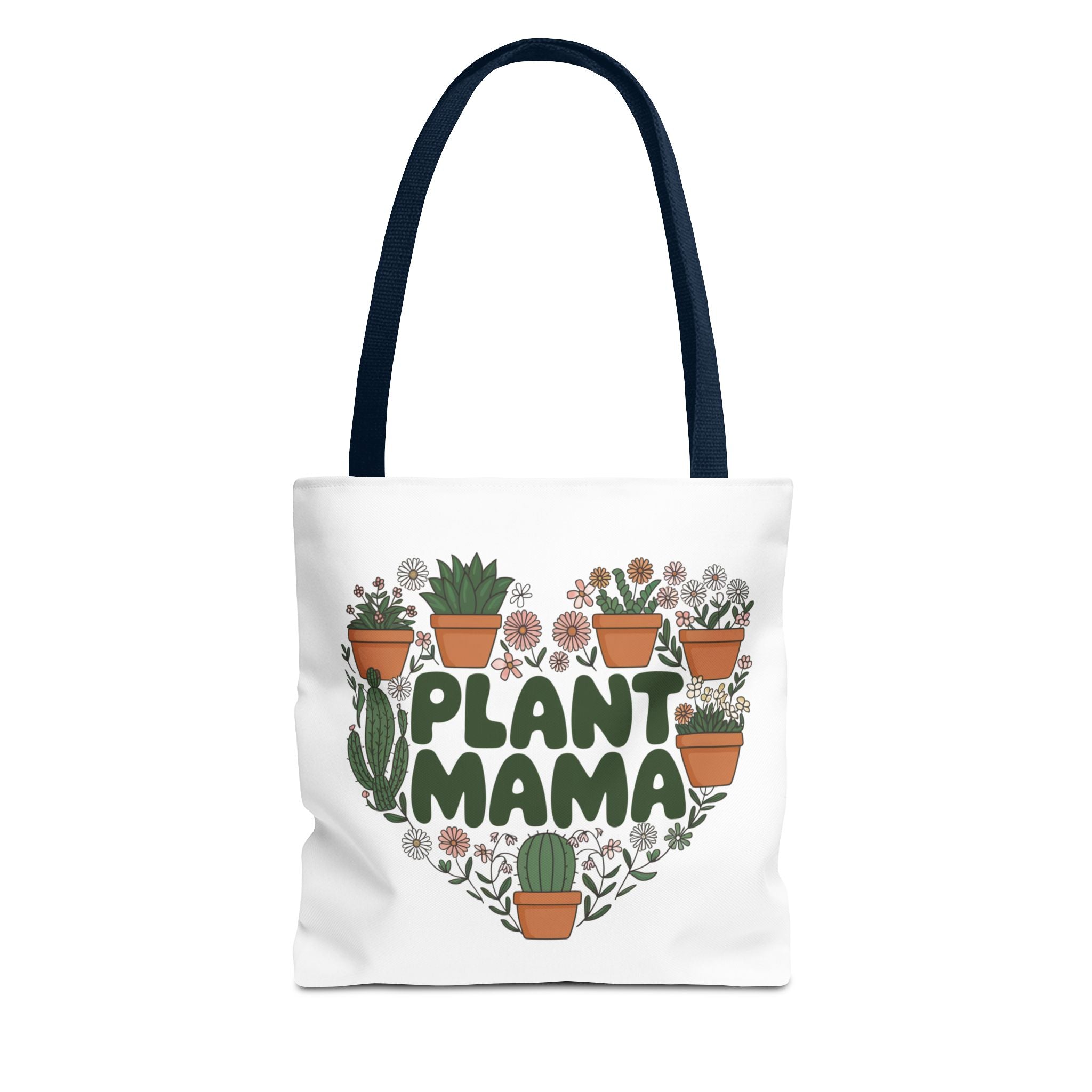 Plant Mama heart of potted succulents Tote Bag | botanical plant lover