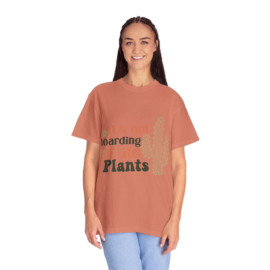 It's not hoarding if its Plants T-shirt | Cactus Plant Lover Graphic Tee