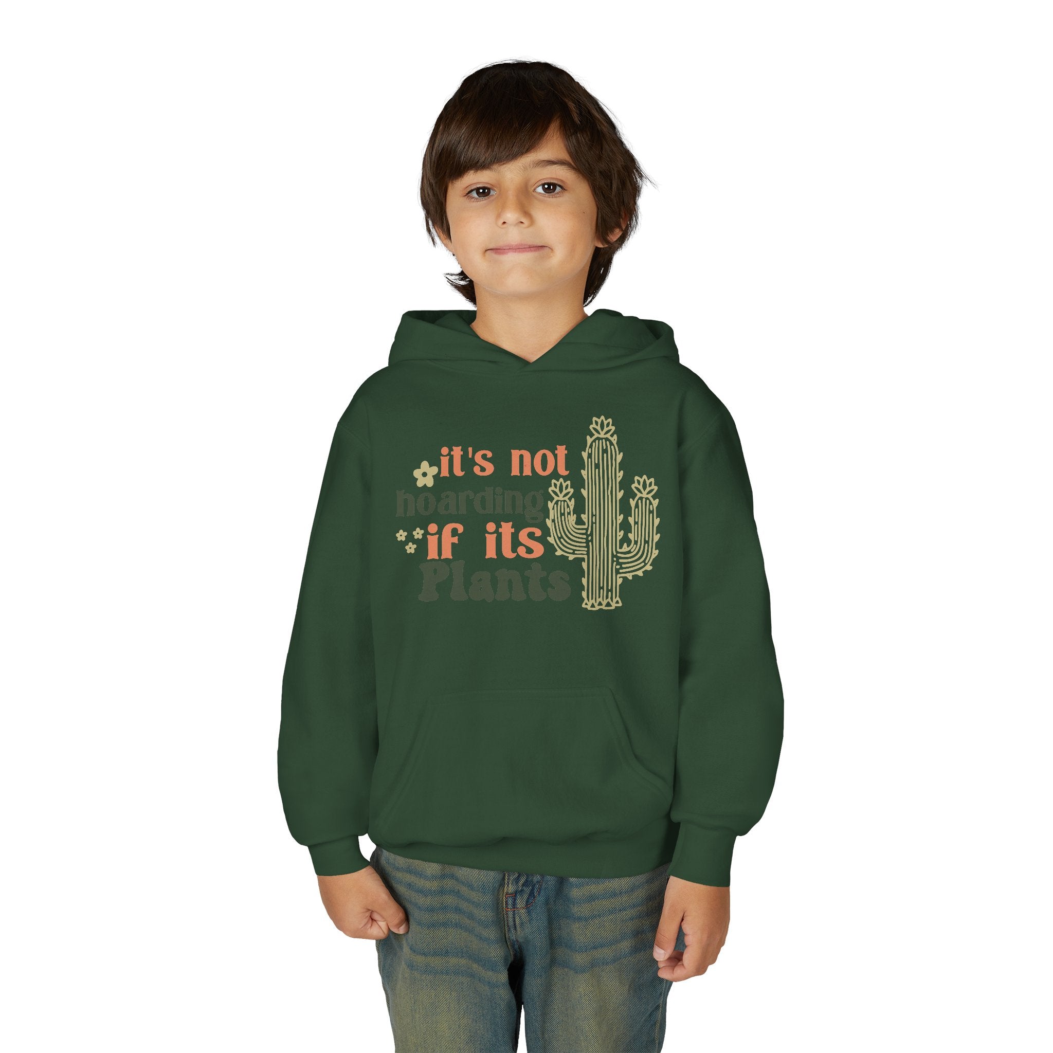 It's not hoarding if it's Plants Hoodie | Cactus Plant Lover Sweatshirt