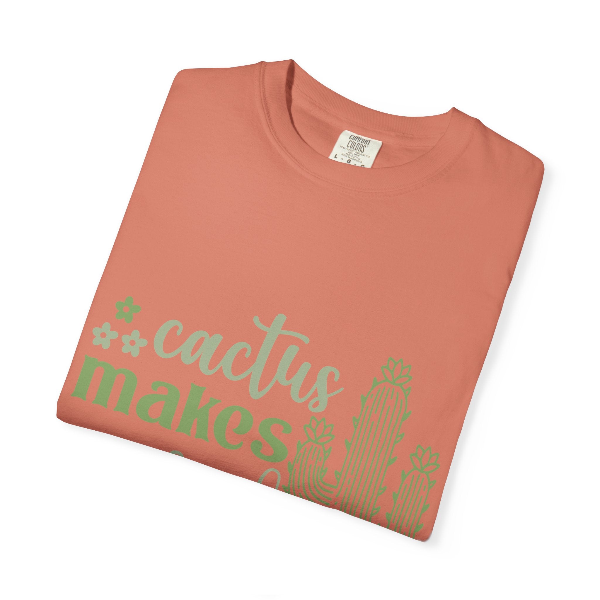 Cactus Makes Perfect T-shirt | Green Cactus Illustration