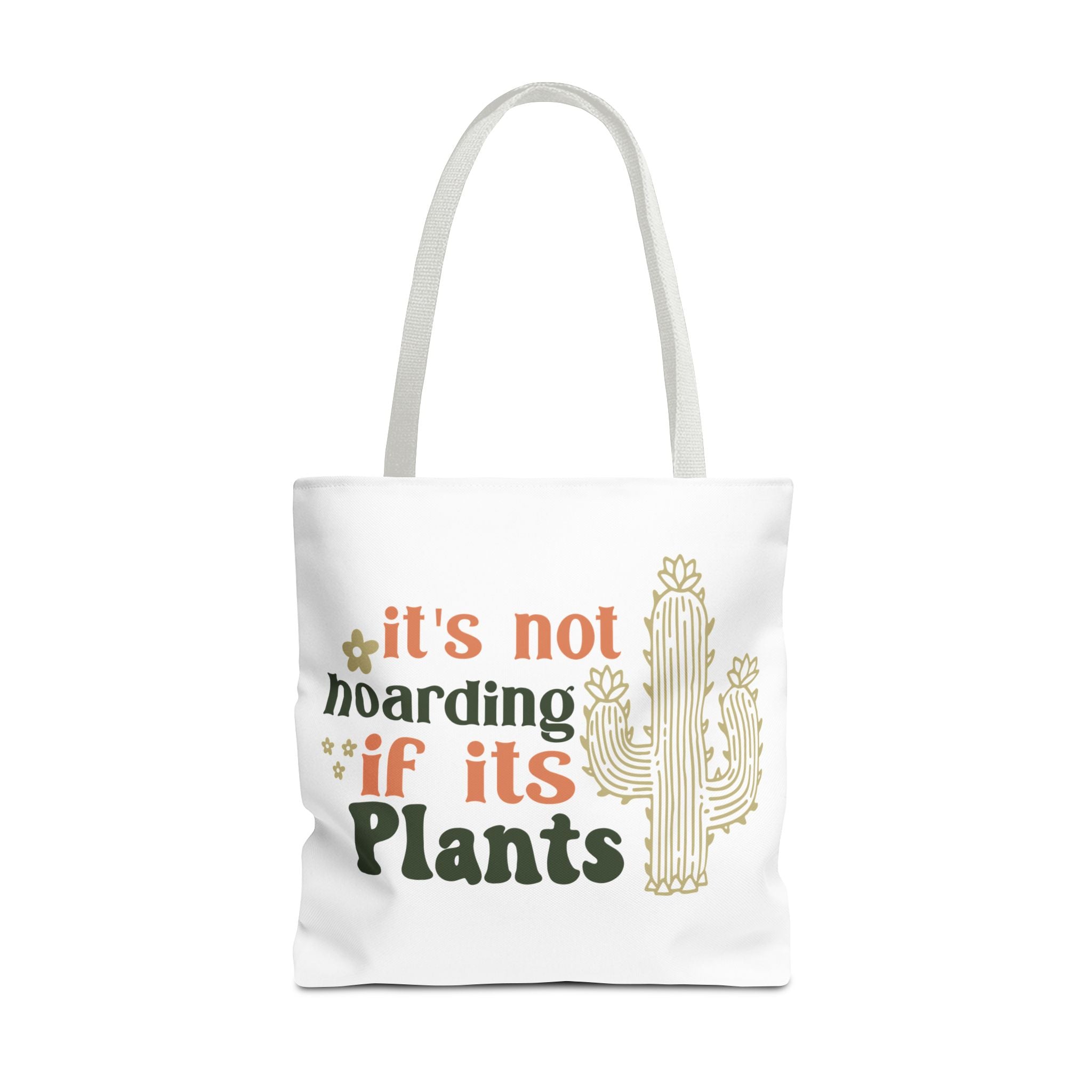 It’s Not Hoarding If It’s Plants tote bag | Cactus plant lover tote