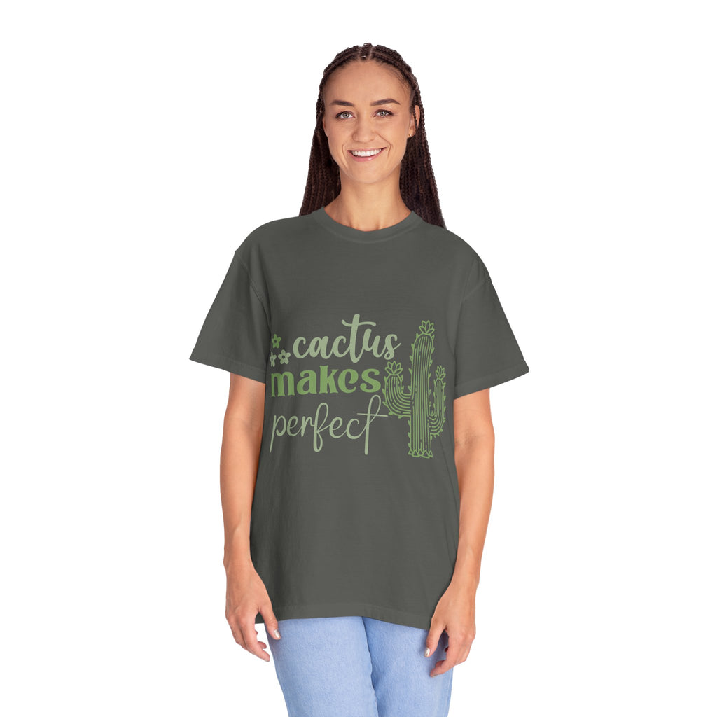 Cactus Makes Perfect T-shirt | Green Cactus Illustration