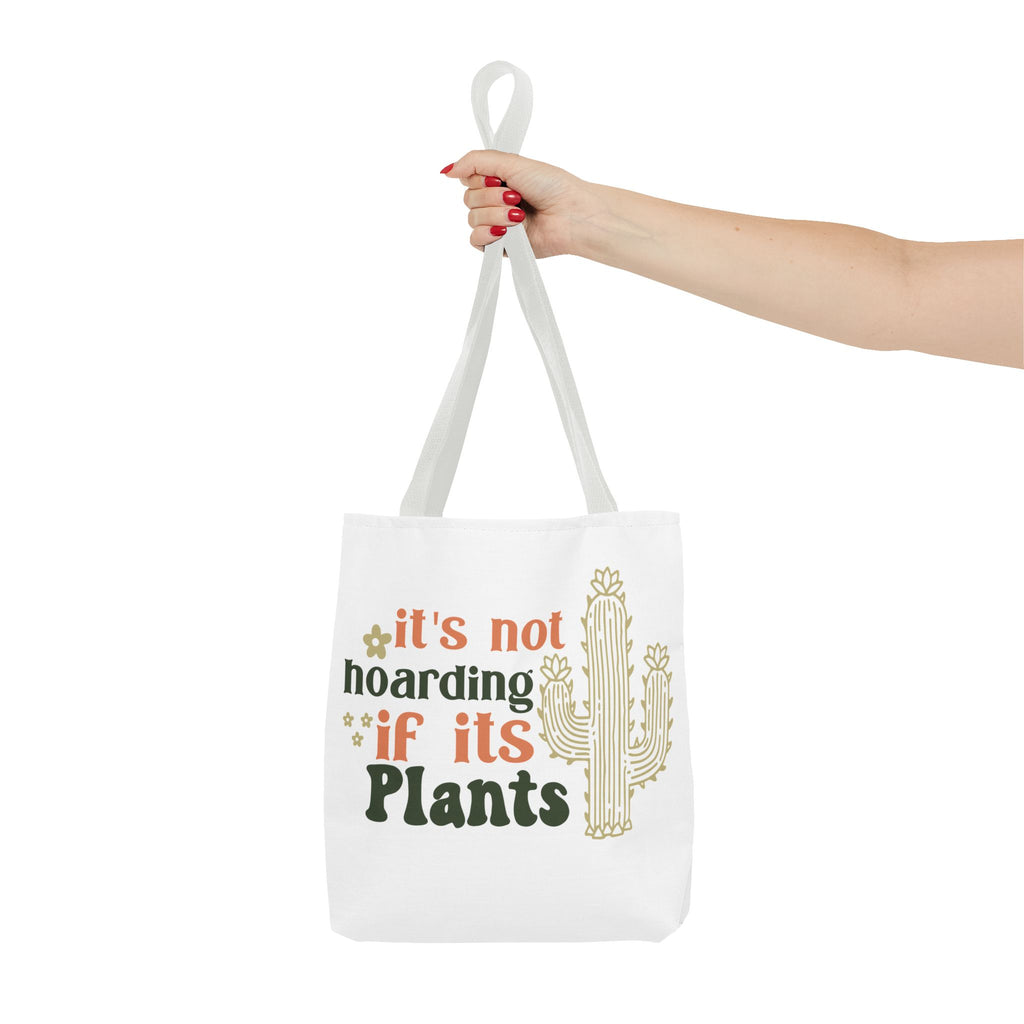 It’s Not Hoarding If It’s Plants tote bag | Cactus plant lover tote