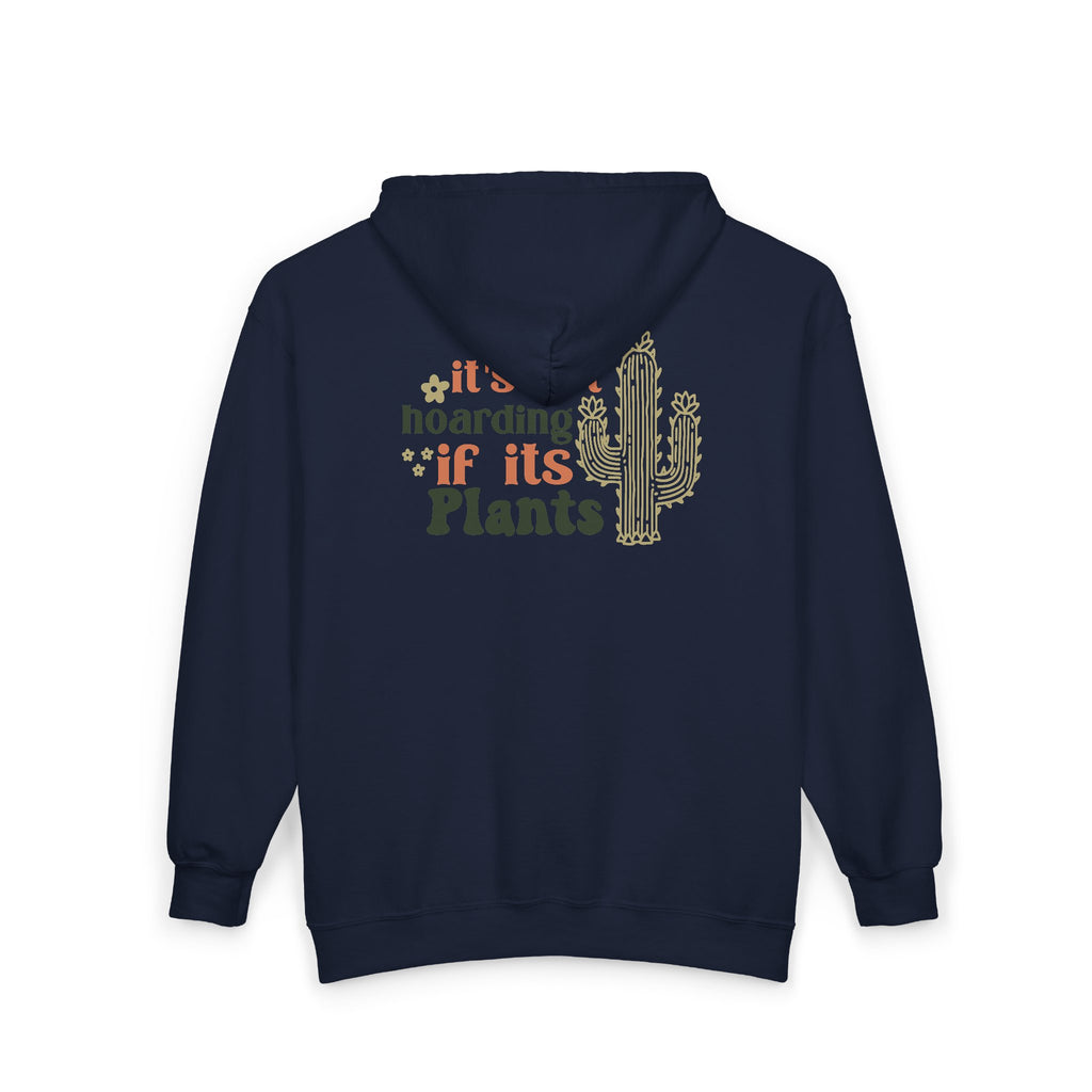 It's not dead if it's plant hoodie | cactus retro typography