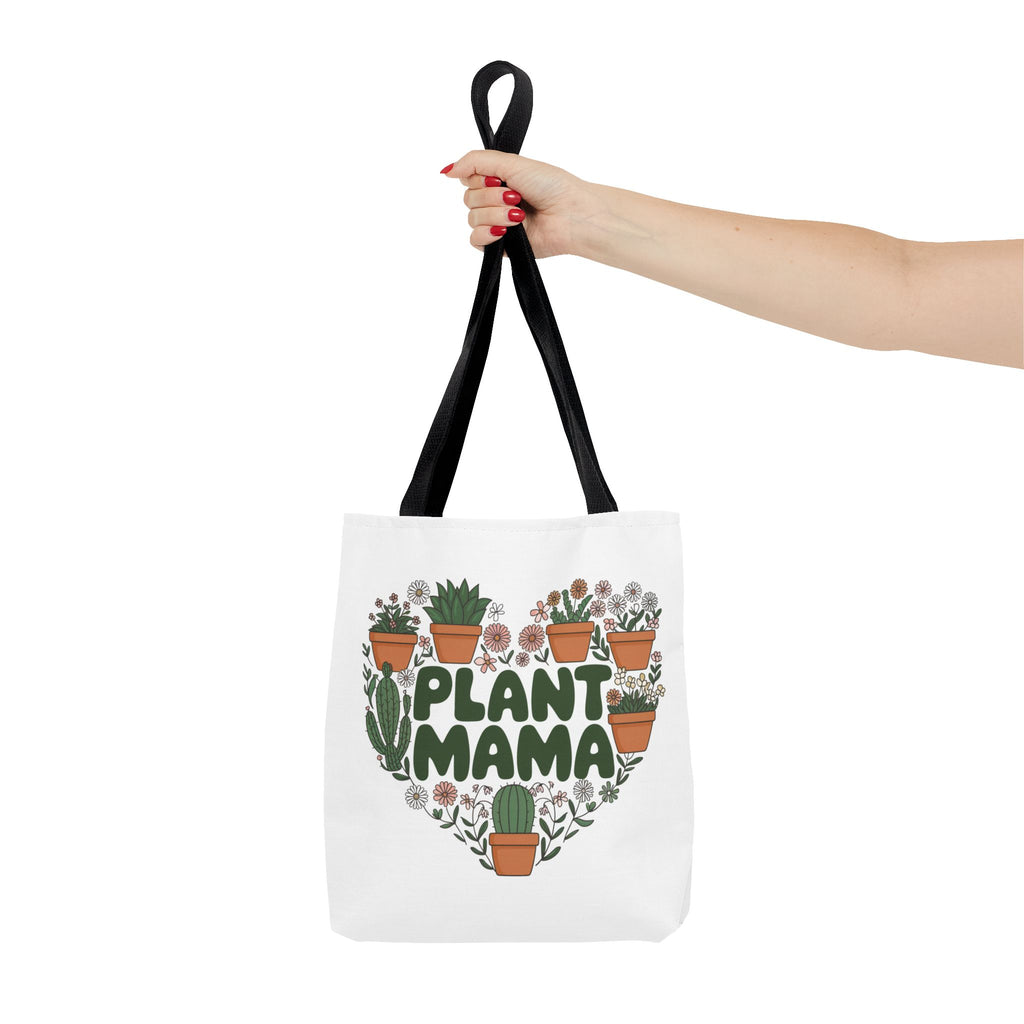 Plant Mama heart of potted succulents Tote Bag | botanical plant lover