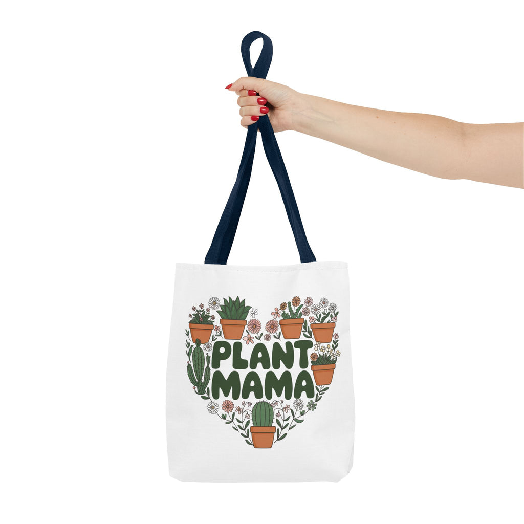 Plant Mama heart of potted succulents Tote Bag | botanical plant lover