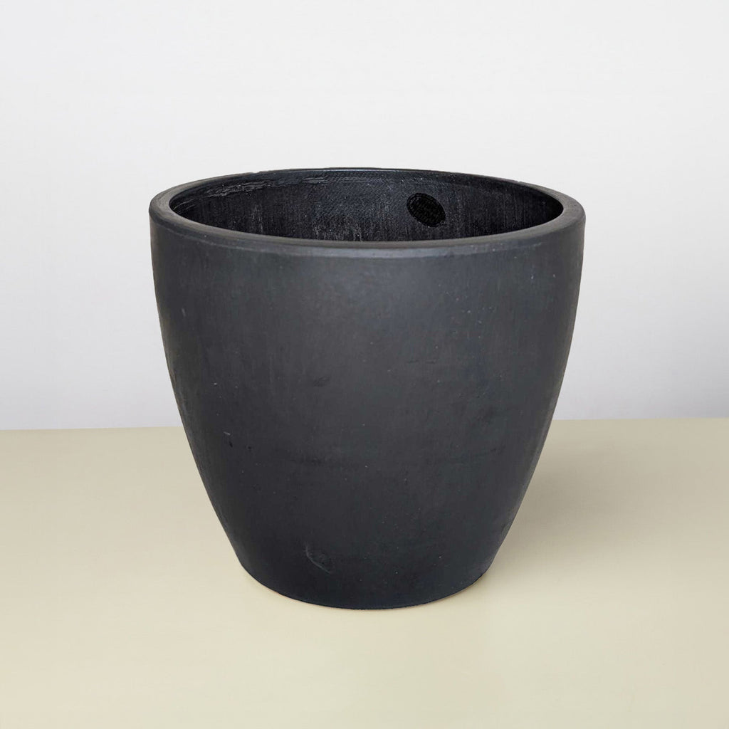 Black and TerraCotta Eco Pots