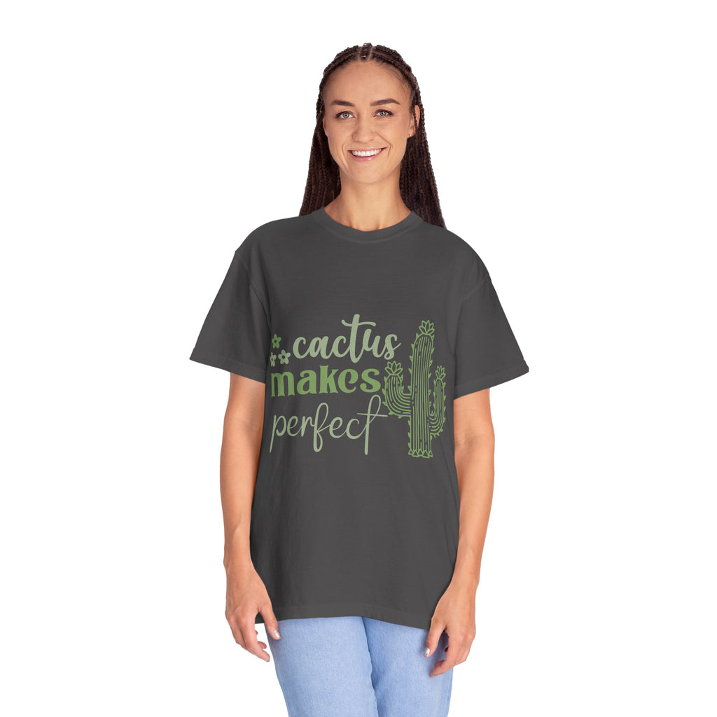 Cactus Makes Perfect T-shirt | Green Cactus Illustration