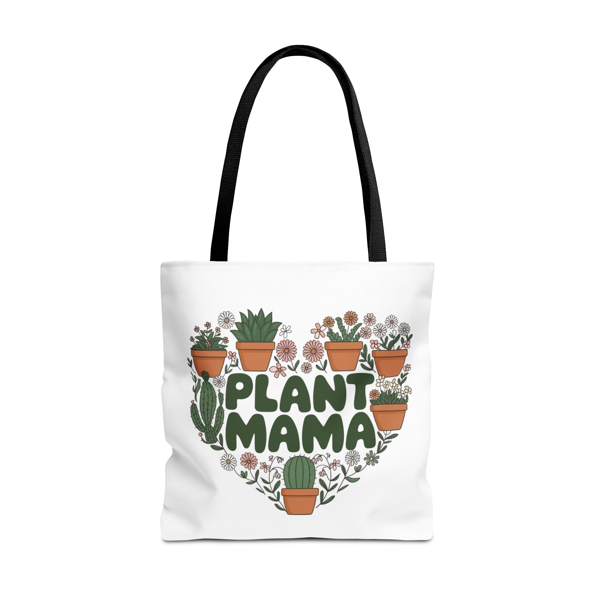 Plant Mama heart of potted succulents Tote Bag | botanical plant lover