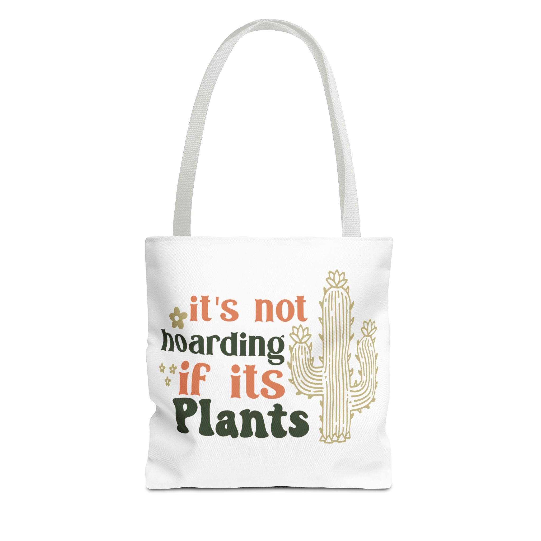 It’s Not Hoarding If It’s Plants tote bag | Cactus plant lover tote
