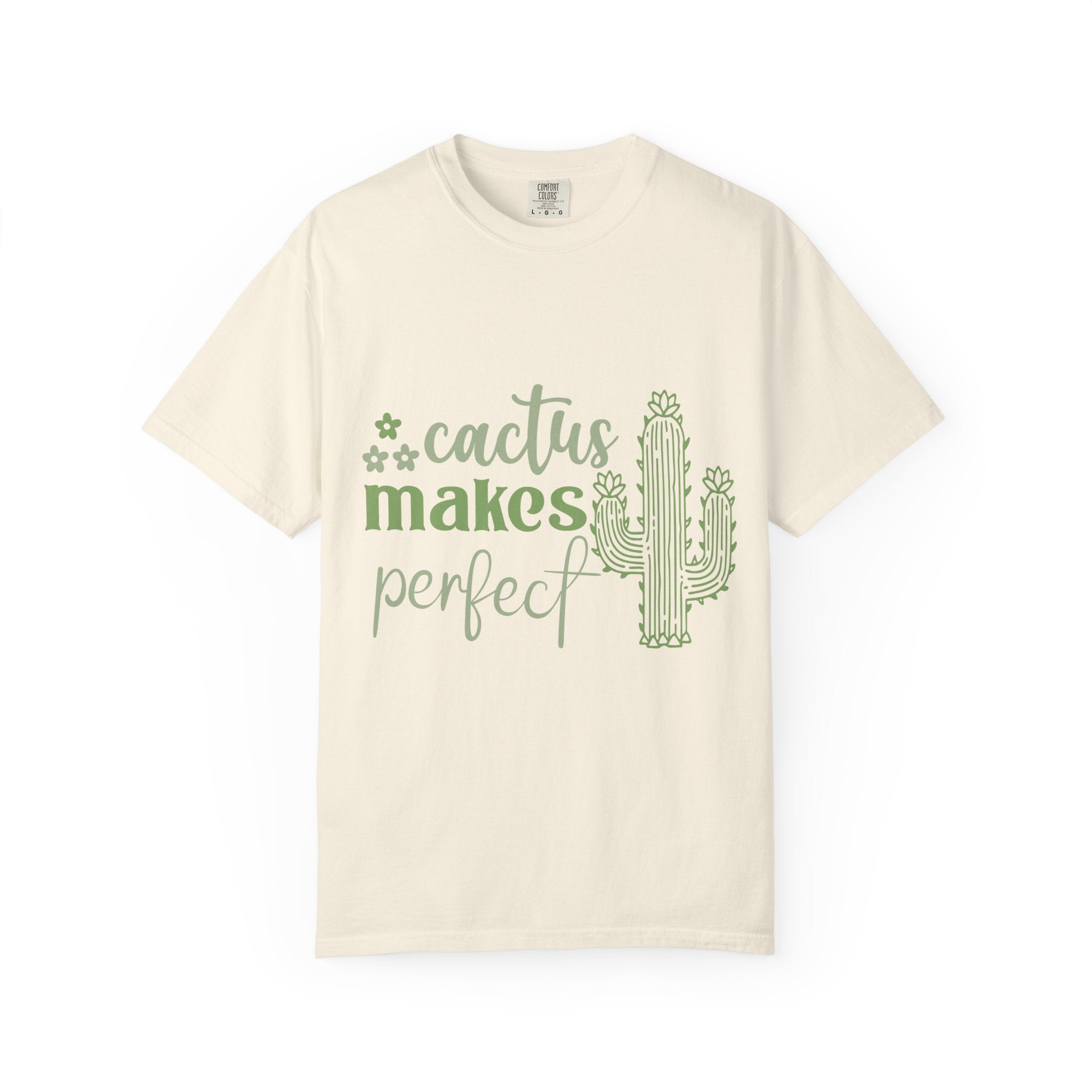 Cactus Makes Perfect T-shirt | Green Cactus Illustration