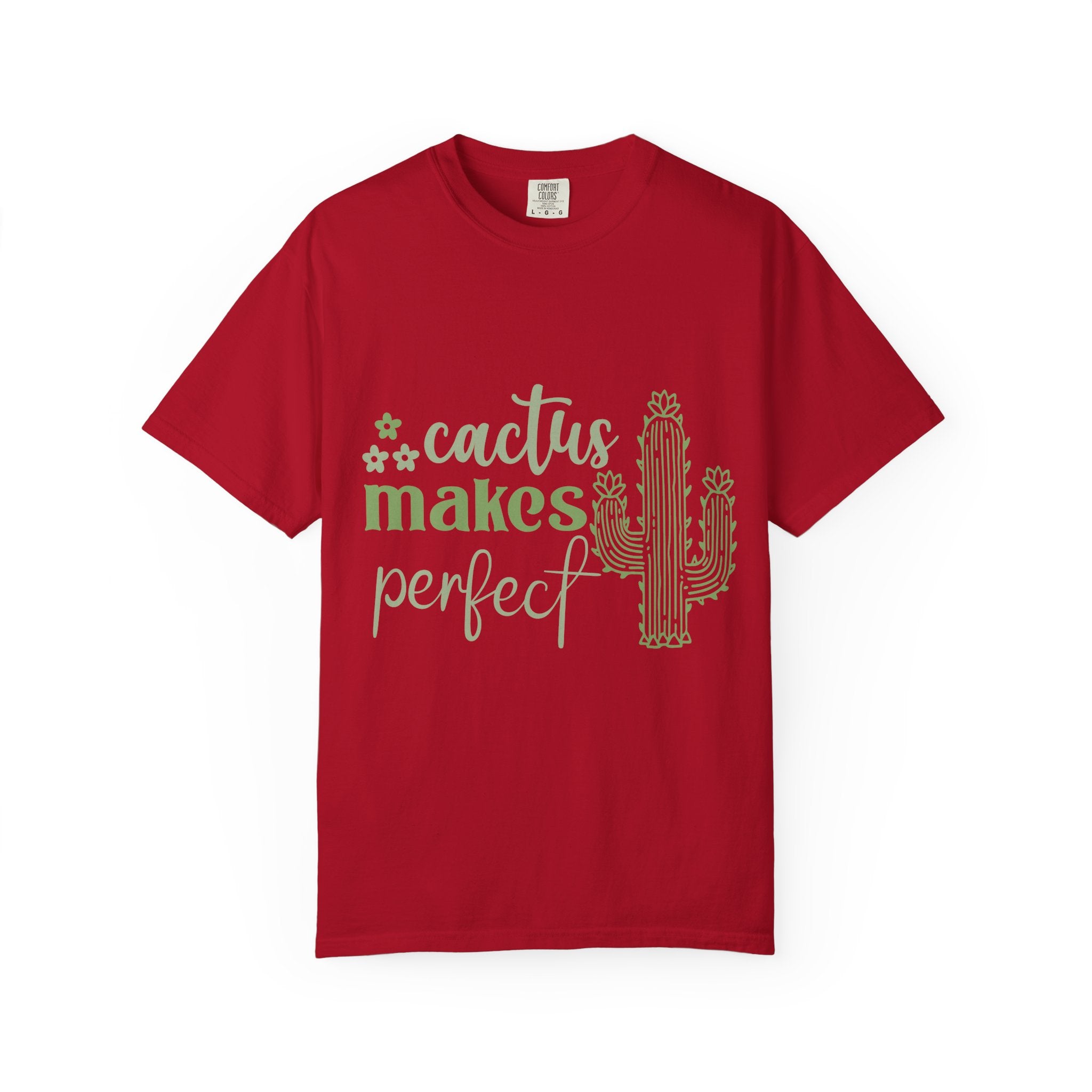 Cactus Makes Perfect T-shirt | Green Cactus Illustration
