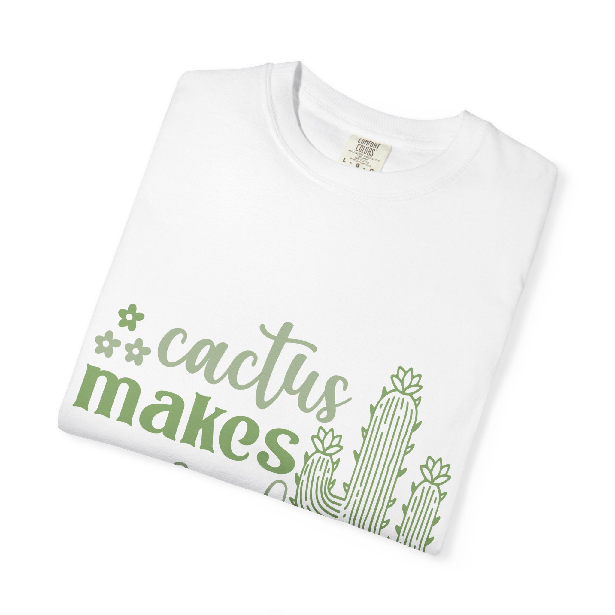 Cactus Makes Perfect T-shirt | Green Cactus Illustration