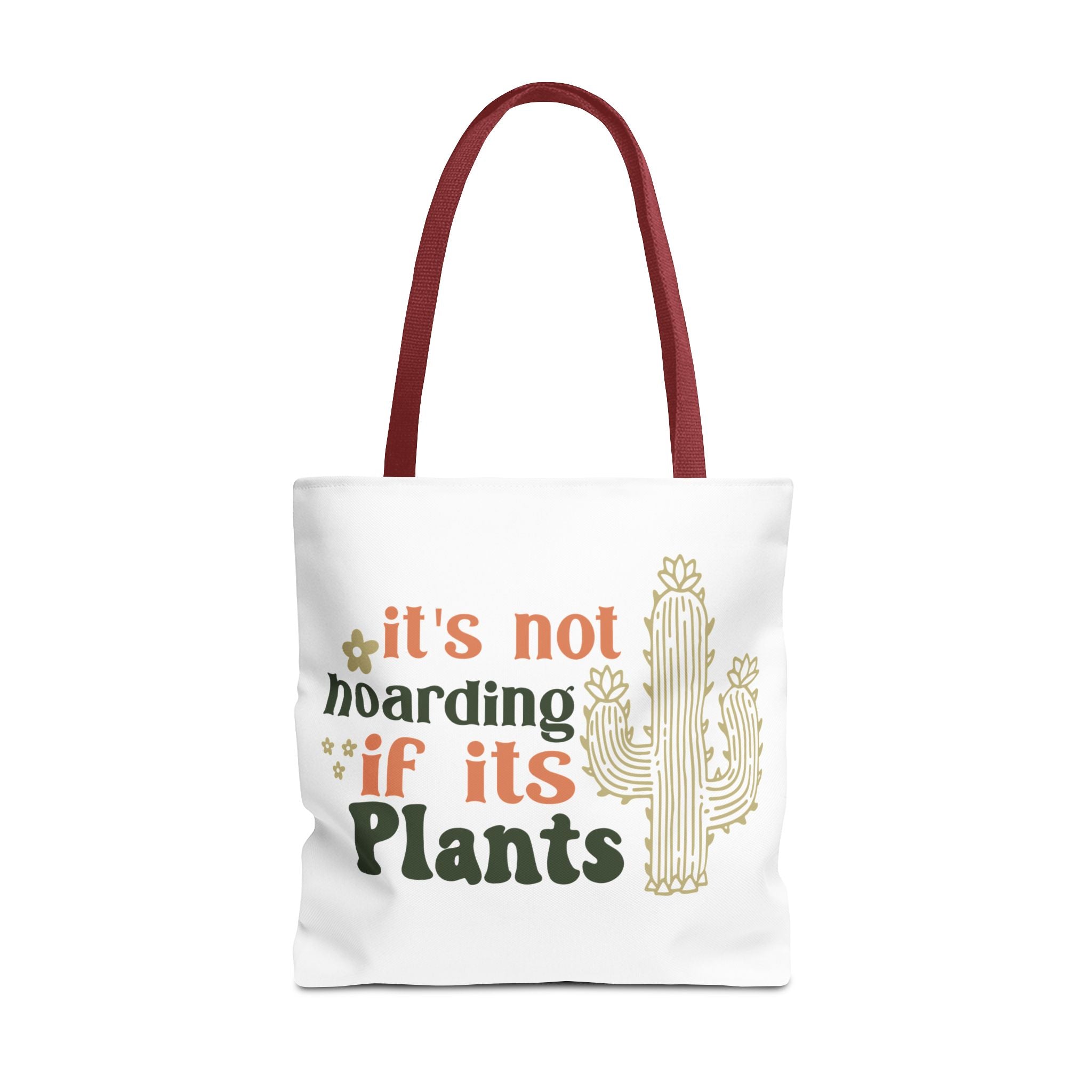 It’s Not Hoarding If It’s Plants tote bag | Cactus plant lover tote