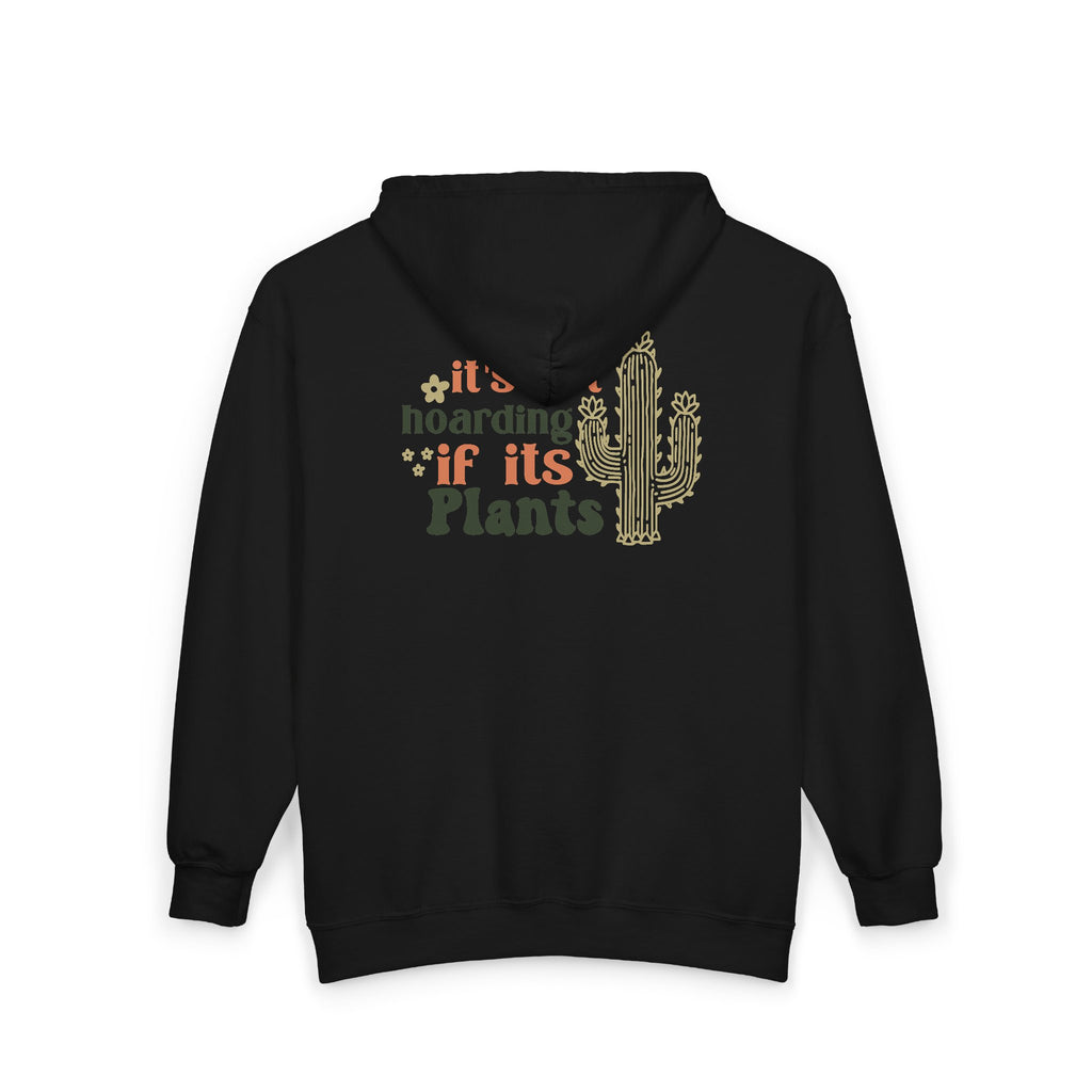 It's not dead if it's plant hoodie | cactus retro typography