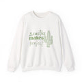 Cactus Makes Perfect crewneck | cactus graphic sweatshirt, desert plant design