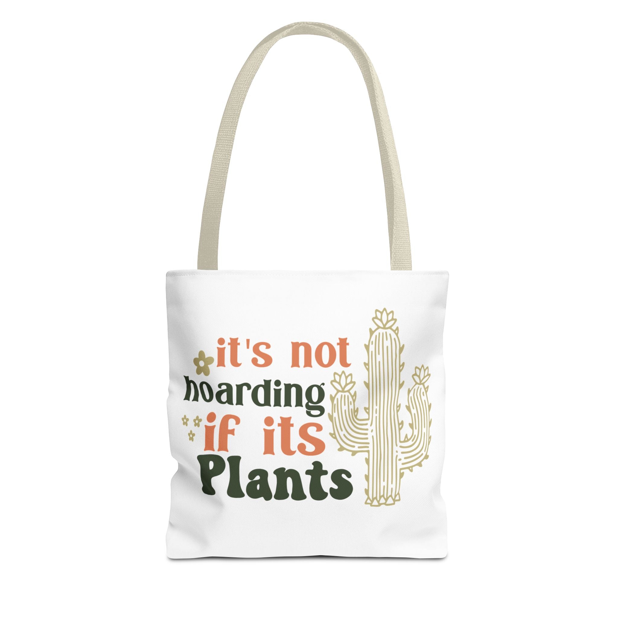 It’s Not Hoarding If It’s Plants tote bag | Cactus plant lover tote